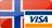 Norsk + VISA